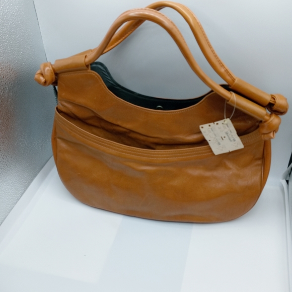 Vintage Knot Handle Hobo in British Tan - Picture 12 of 12